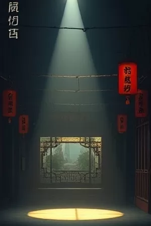 《碎光纪年》剧照：老式照相馆玻璃橱窗与木质招牌